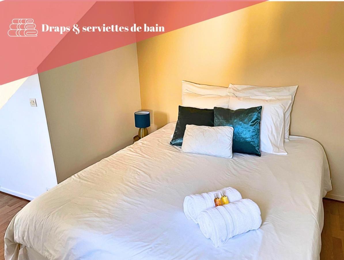Appart Cosy Renove Avec Ac Hypercentre Nemours Extérieur photo