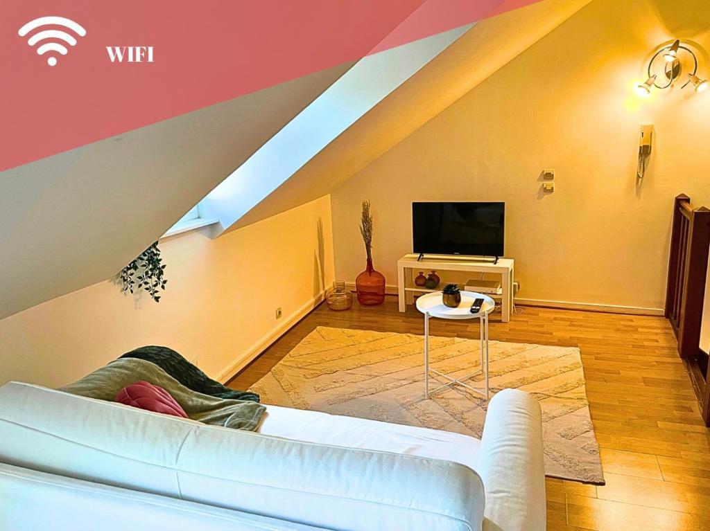 Appart Cosy Renove Avec Ac Hypercentre Nemours Extérieur photo
